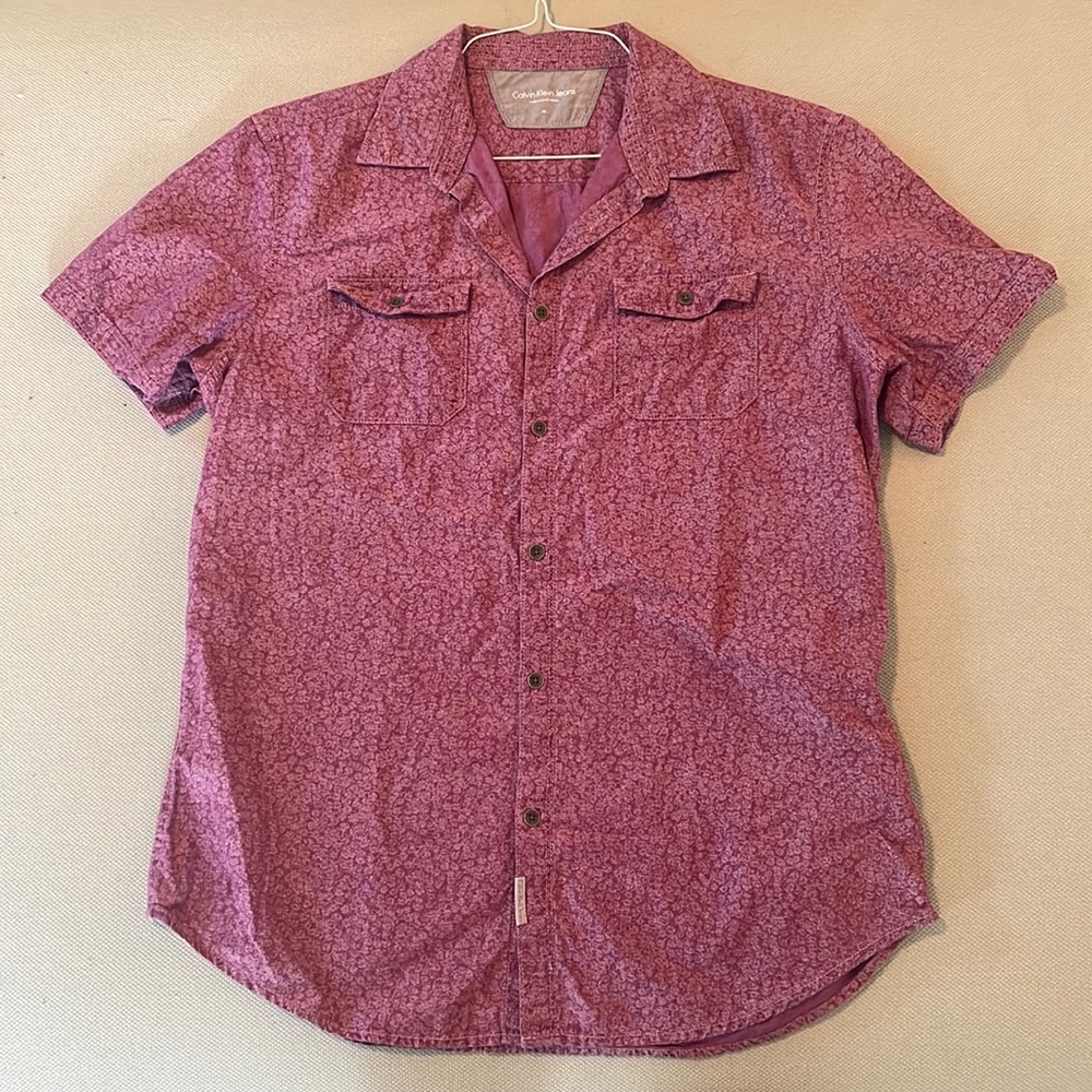 Calvin Klein Short-Sleeve Button-Down